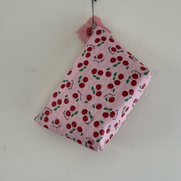 Juicy Couture Travel Cosmetic Bag with Cherries NWT - Picture 3 of 7